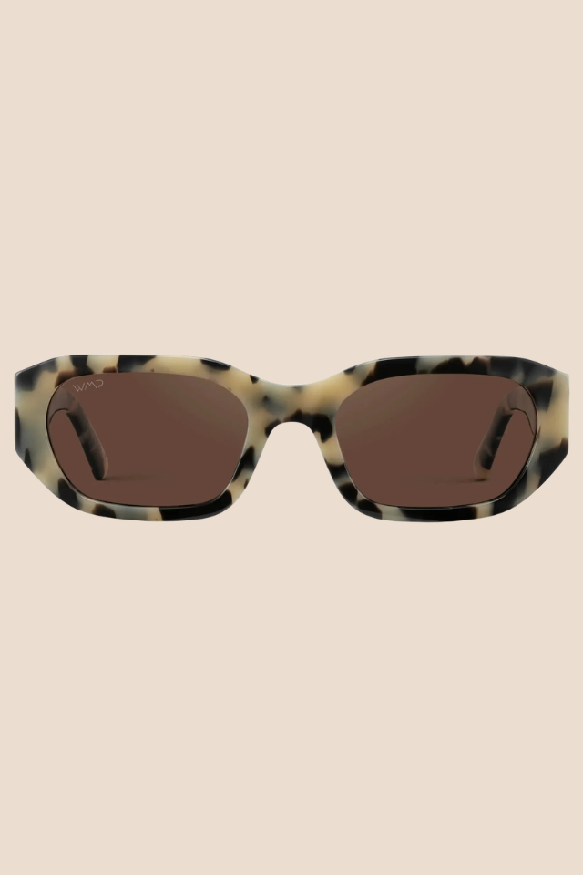 London Beige Tortoise / Amber Lens Polarized Sunglasses
