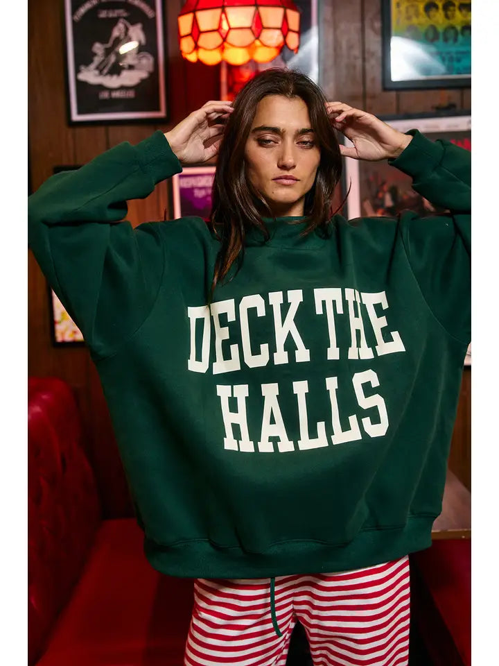 Deck The Halls Reversible Sweatshirt