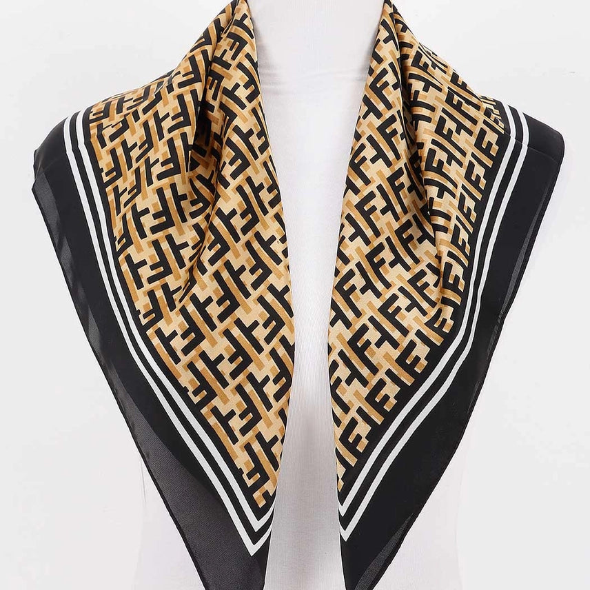 Golden Noir Scarf