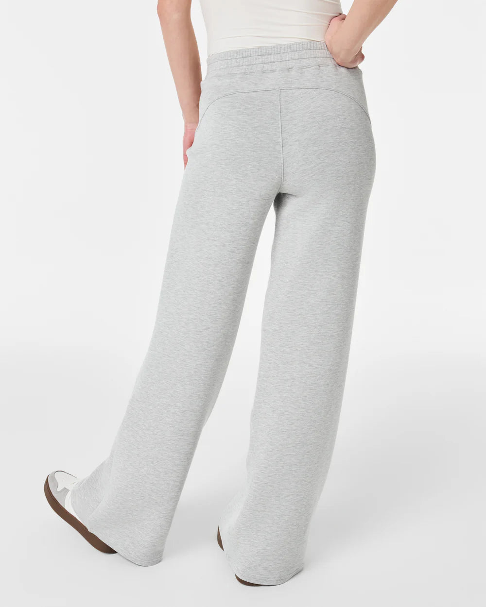 AirEssentials Light Grey Wide Leg Pant