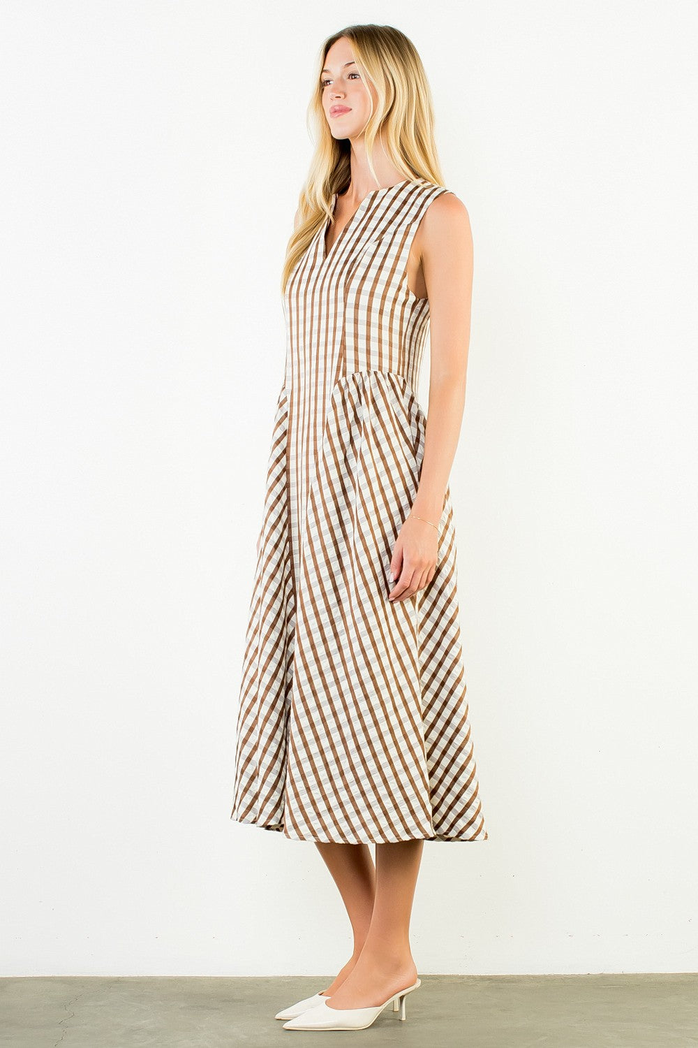 Checkered Charm Dress