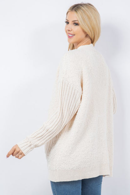 In My Thoughts Ivory Cardigan