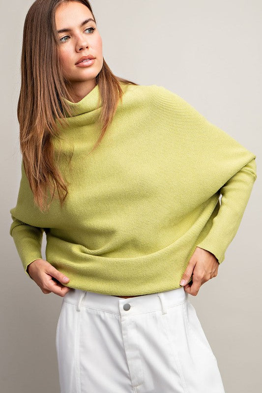 Never Far Avocado Sweater