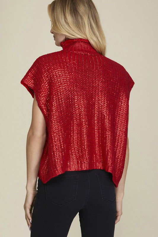 Shine Bright Red Top