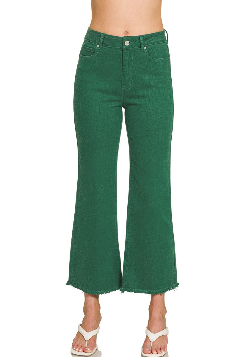Tell Me This Hunter Green Pants