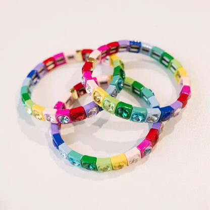 Stella Rainbow Gemstone Bracelet