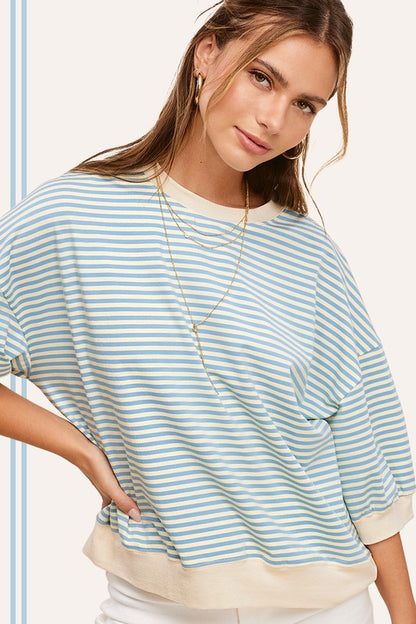 Oasis of Calm Blue Top