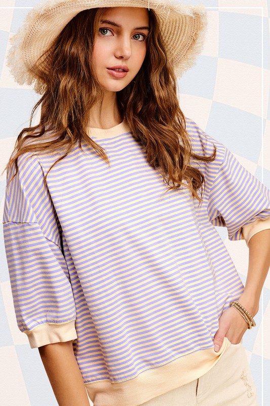 Oasis of Calm Lavender Top