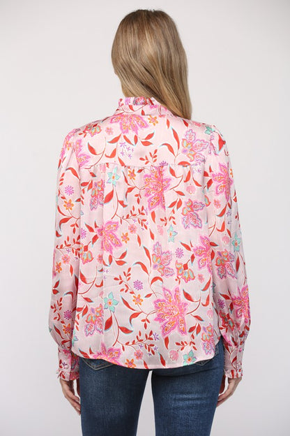 Bloom of Our Love Pink Multi Top