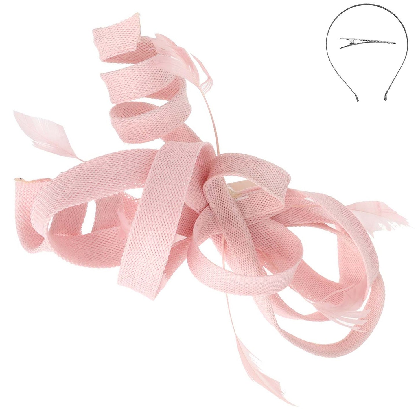 Down and Derby Pink Fascinator