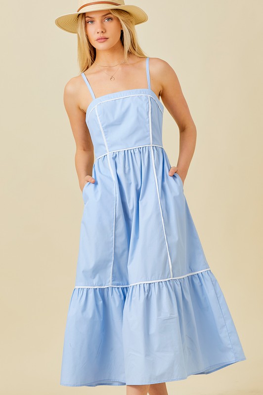 Harbor Haven Midi Dress