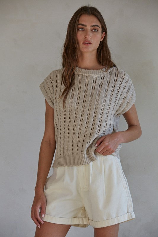 Get Out There Sweater Top