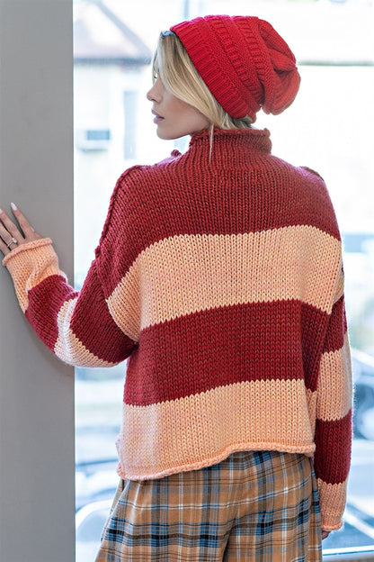 Colorblock Classic Sweater