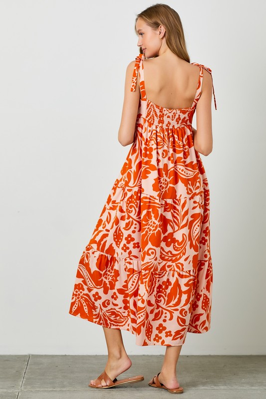 Pacific Breeze Midi Dress