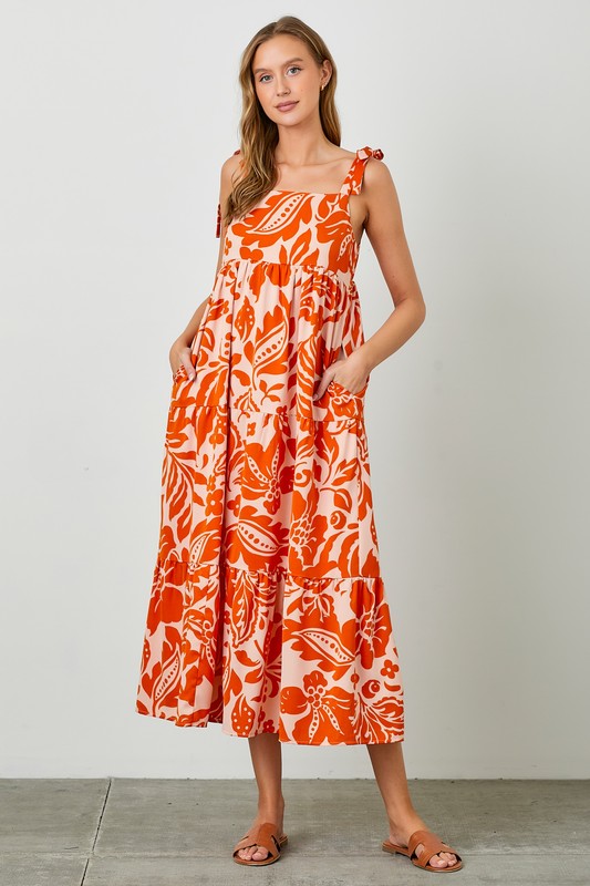 Pacific Breeze Midi Dress