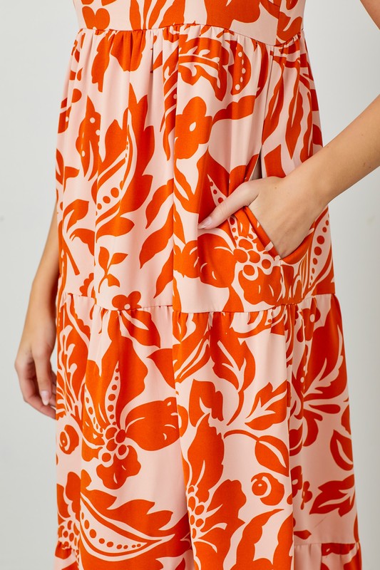 Pacific Breeze Midi Dress