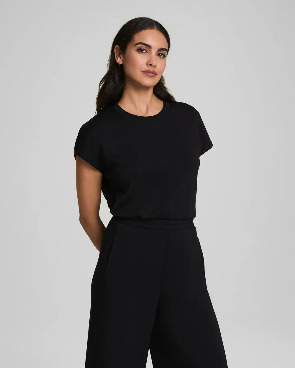 AirEssentials Cinched Very Black Jumpsuit