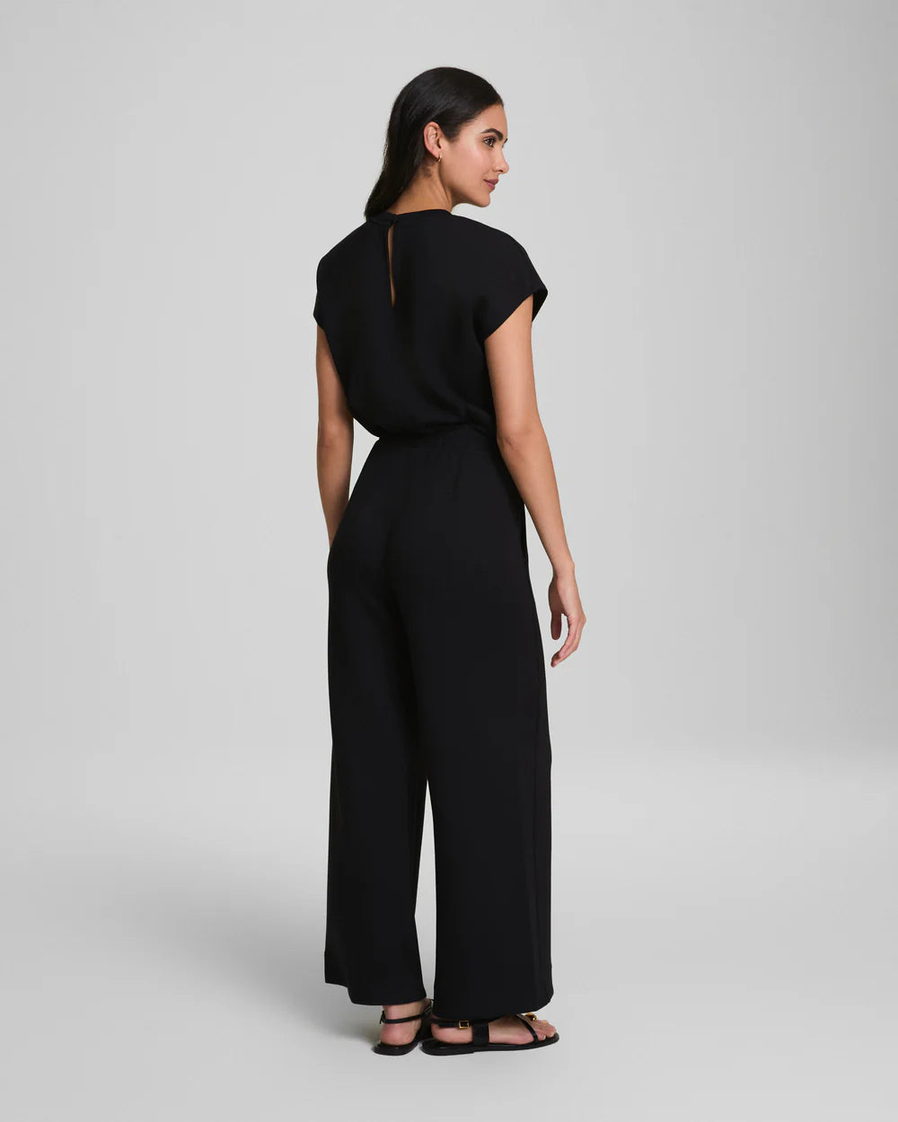 AirEssentials Cinched Very Black Jumpsuit