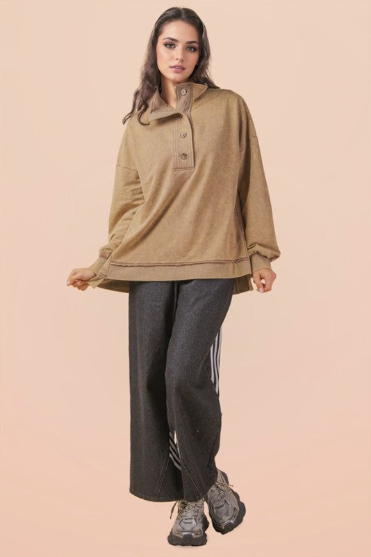 Own The Day Mocha Top