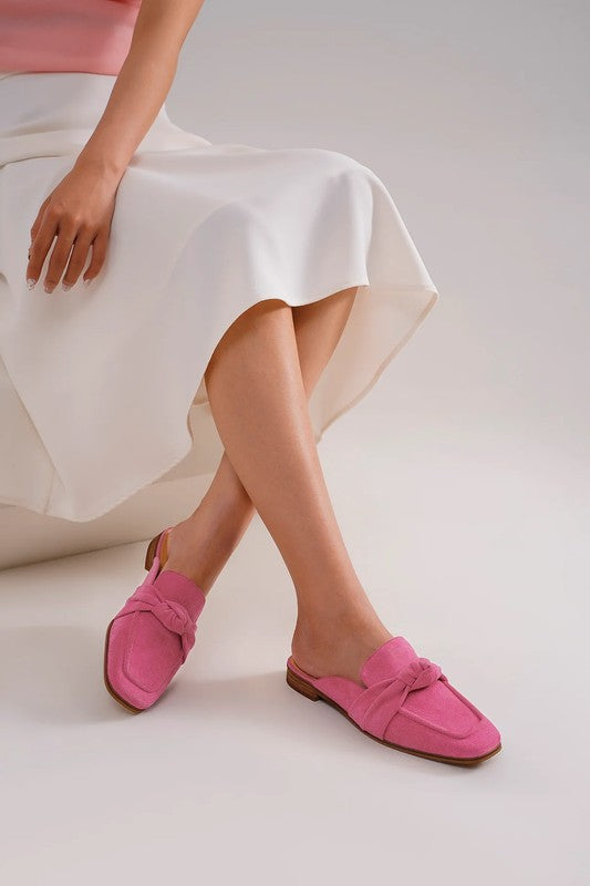 With Every Step Fuchsia Flat Shoes