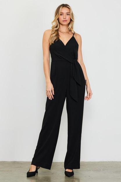 Nightfall Elegance Black Jumpsuit