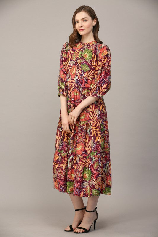 Here We Are Midi Dress