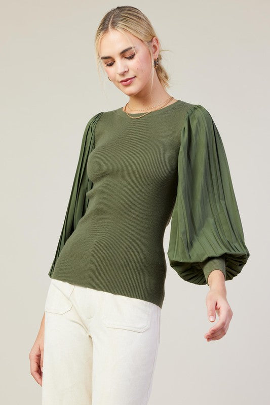 Found In A Dream Olive Top