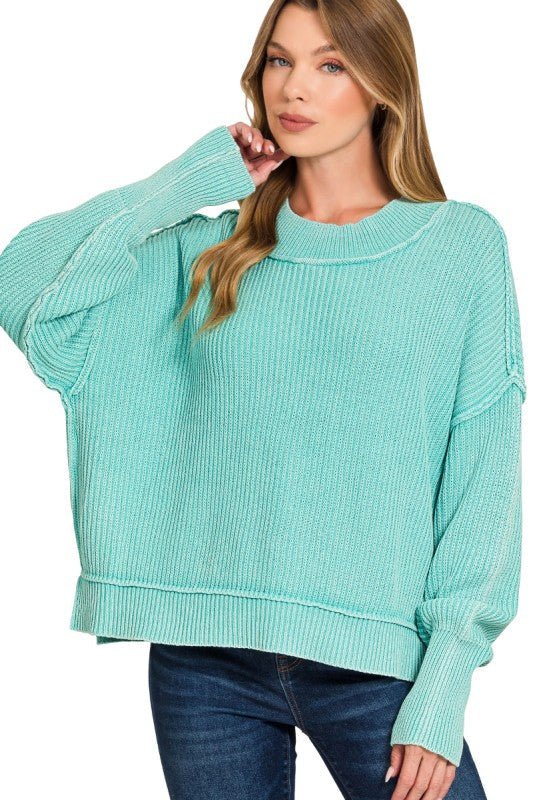 Last Call Mint Sweater