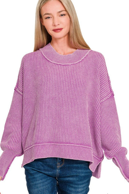 Last Call Violet Sweater