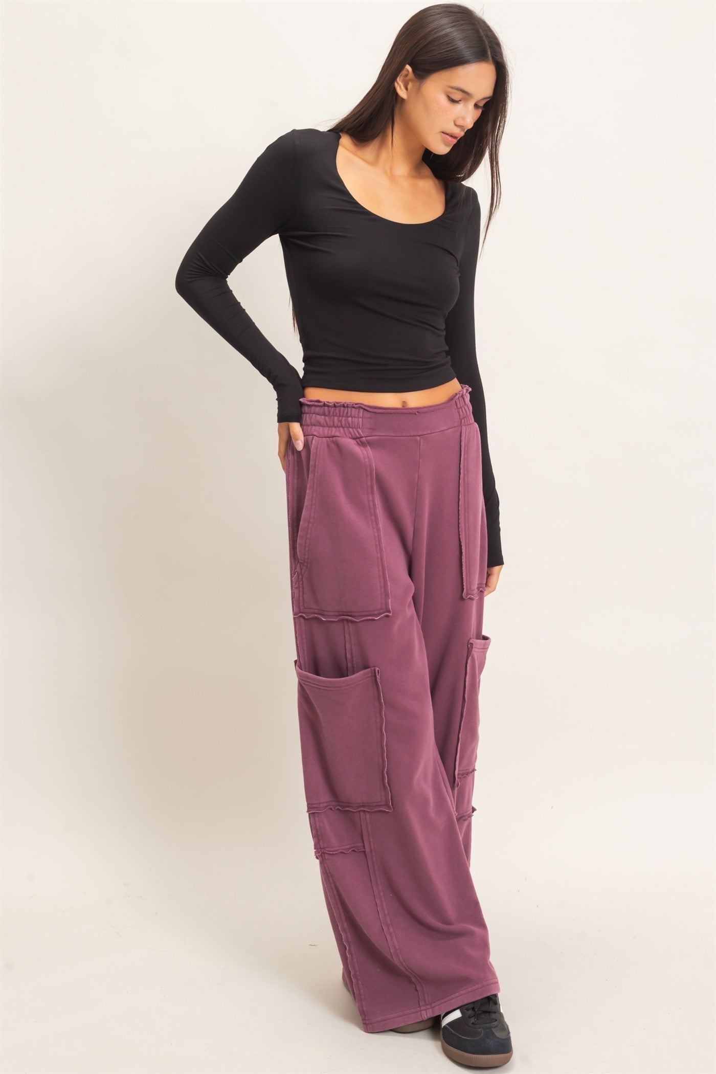 Everyday Layering Black Top