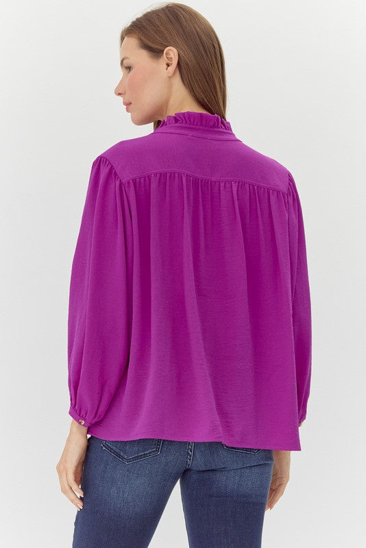 Mystic Mirage Magenta Top