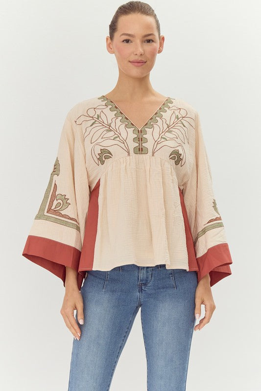 Rustic Allure Top