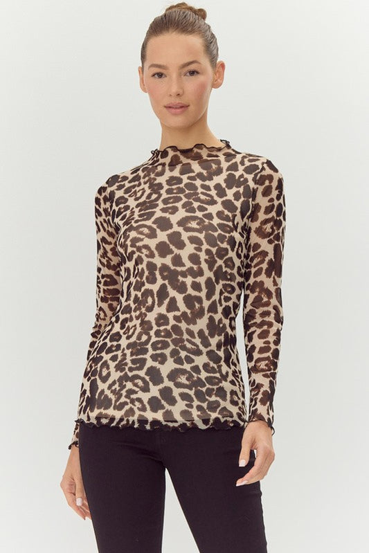 Wild Elegance Top