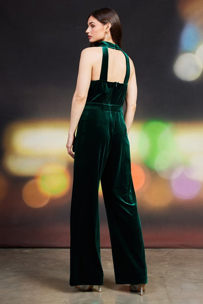 Elegance Defined Hunter Green Jumpsuit