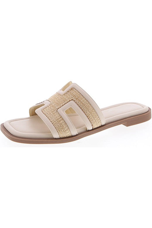 Abby Ivory Sandal