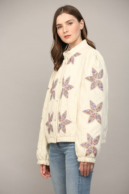 Vintage Vow Quilted Jacket