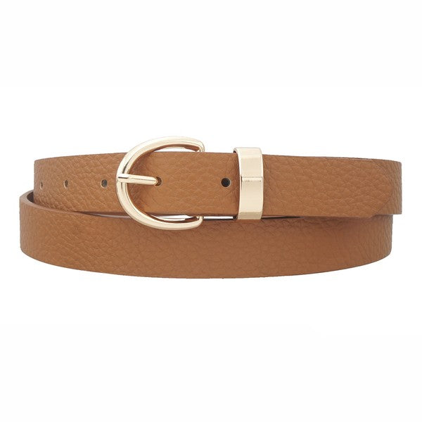 Everyday With Me Cognac Belt