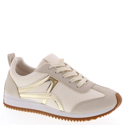 Retro Feelings Gold Sneakers