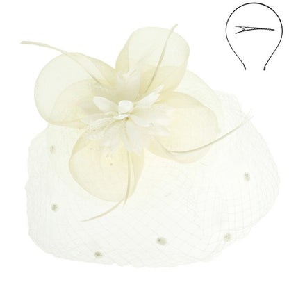 Jockey’s Jewel Ivory Fascinator