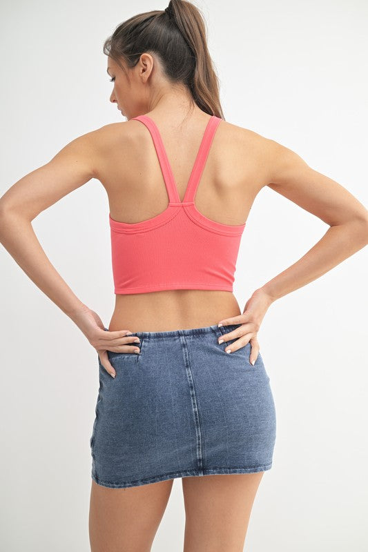 Easy Move Coral Top