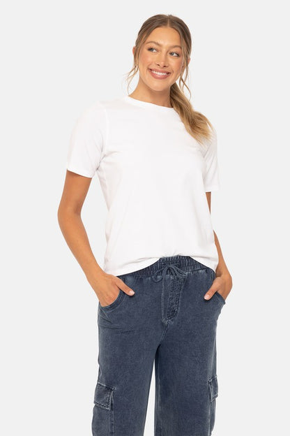 Give it Your All White Top