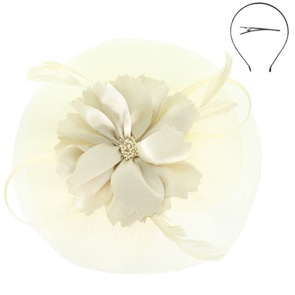 Bluegrass Belle Ivory Fascinator