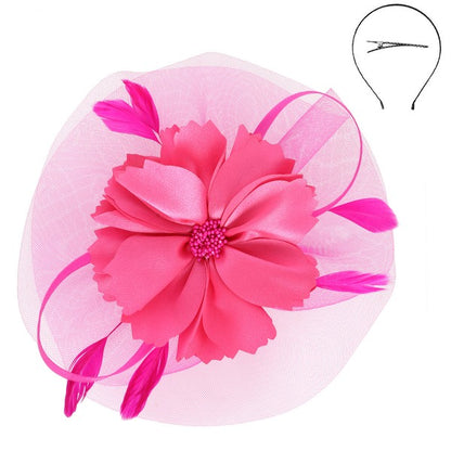 Bluegrass Belle Fuchsia Fascinator