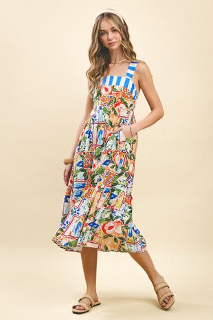 Cruise Away Midi Dress