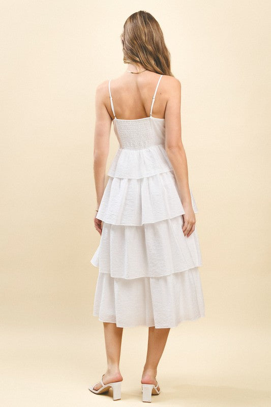 Life Can Surprise White Dress