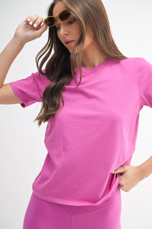 Give it Your All Orchid Tee