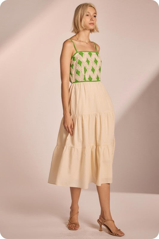 Vibrant Green Dress