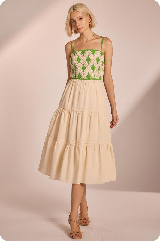 Vibrant Green Dress