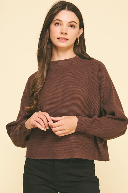 Good to Go Brown Sweater