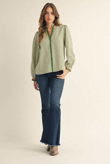 Don’t Doubt Me Olive Top